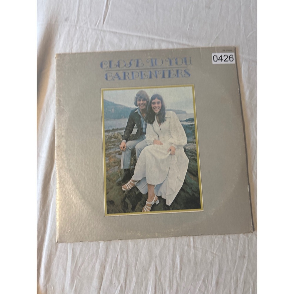 Carpenters‎ Close To You Vinyl 12 Inch Black Good Vintage Soft Rock Pop SP 4271